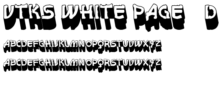 vtks white page 3d police